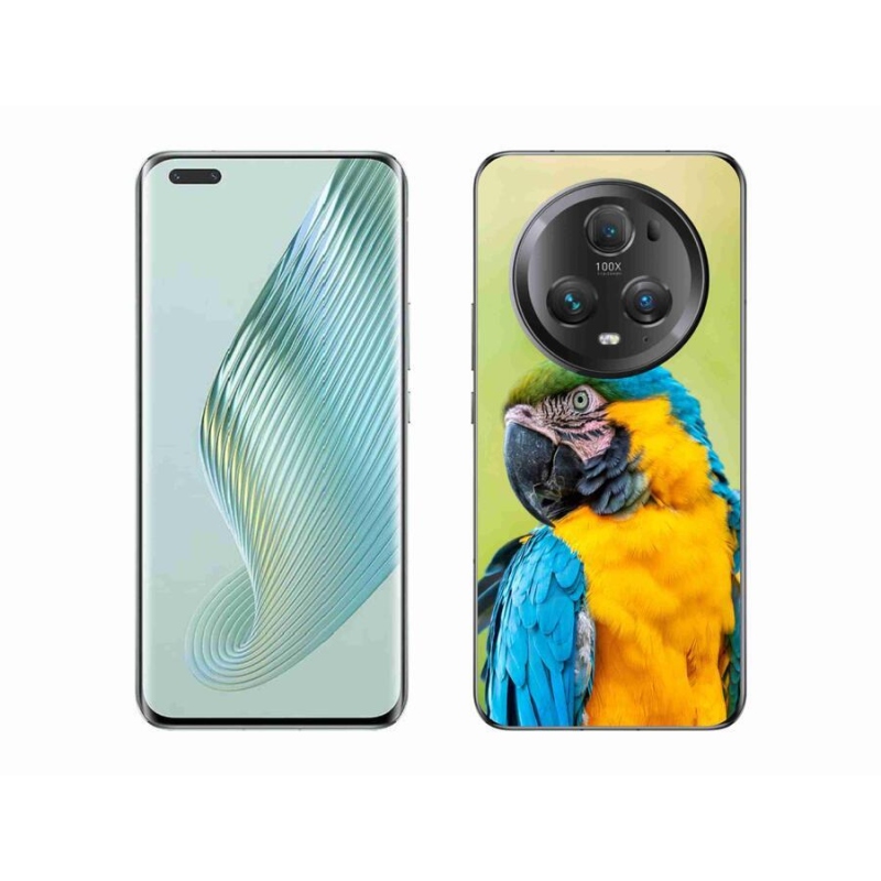 Gélový obal mmCase na mobil Honor Magic 5 Pro 5G - papagáj ara 2