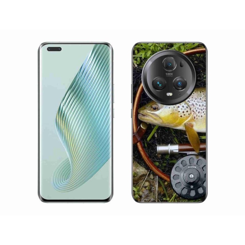 Gélový obal mmCase na mobil Honor Magic 5 Pro 5G - pstruh 2