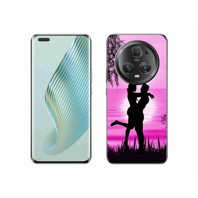 Gélový obal mmCase na mobil Honor Magic 5 Pro 5G - západ slnka