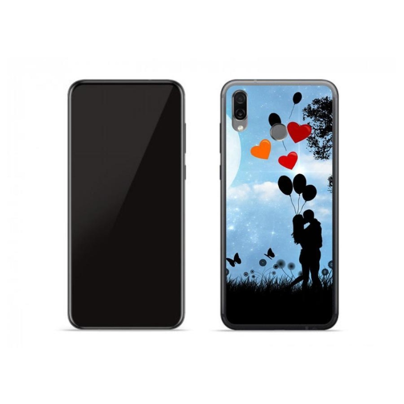 Gélový obal mmCase na mobil Honor Play - zamilovaný pár