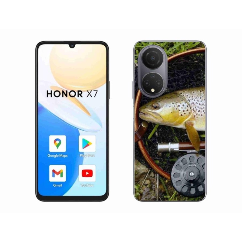 Gélový obal mmCase na mobil Honor X7 - pstruh 2