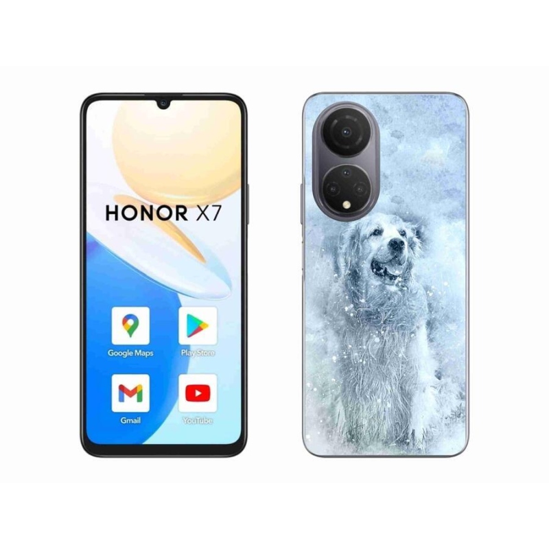 Gélový obal mmCase na mobil Honor X7 - retriever