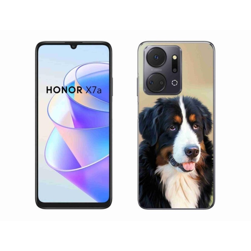 Gélový obal mmCase na mobil Honor X7a - bernský salašnícky pes