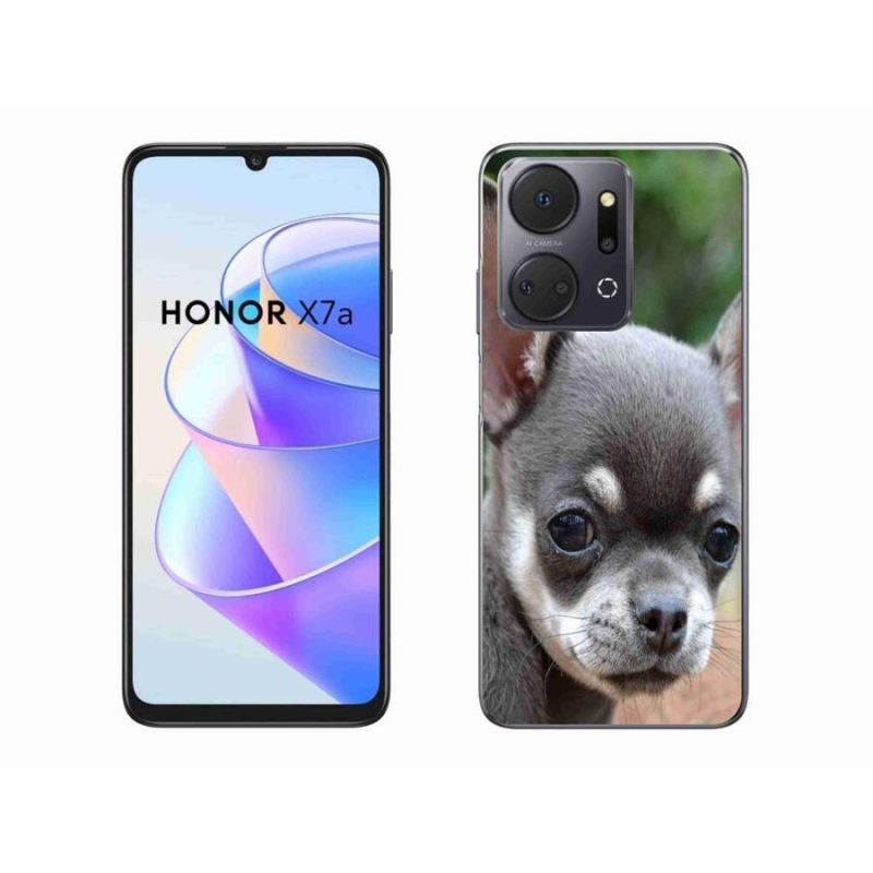Gélový obal mmCase na mobil Honor X7a - čivava