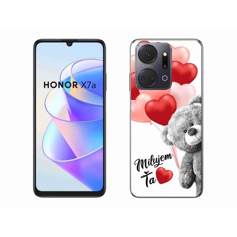 Gélový obal mmCase na mobil Honor X7a - milujem Ťa sk
