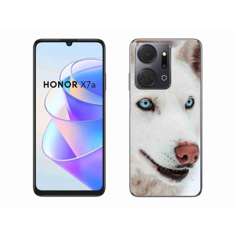 Gélový obal mmCase na mobil Honor X7a - psí pohľad