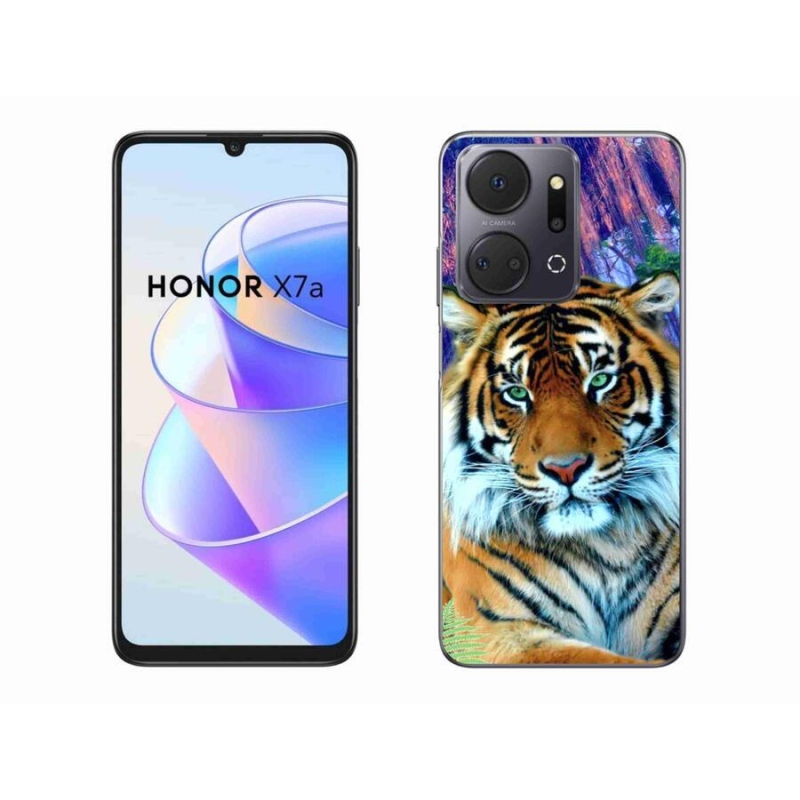 Gélový obal mmCase na mobil Honor X7a - tiger