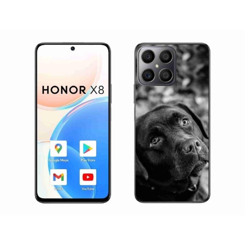 Gélový obal mmCase na mobil Honor X8 4G - labrador