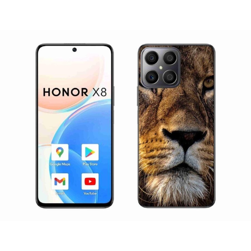 Gélový obal mmCase na mobil Honor X8 4G - lev