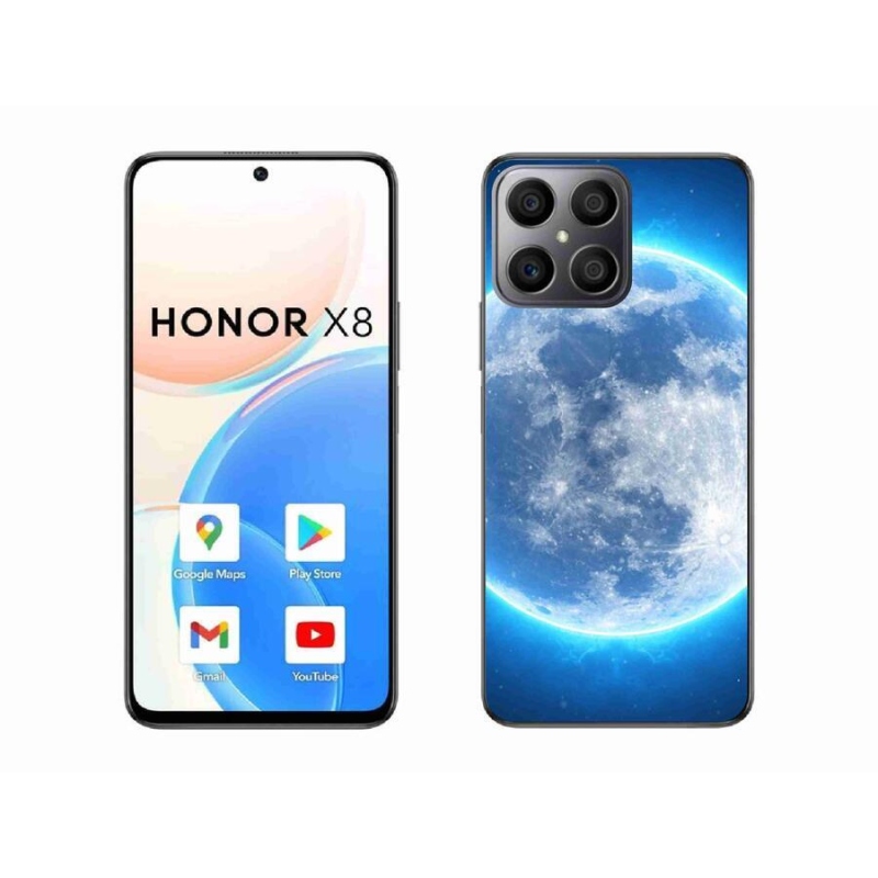 Gélový obal mmCase na mobil Honor X8 4G - zemegule