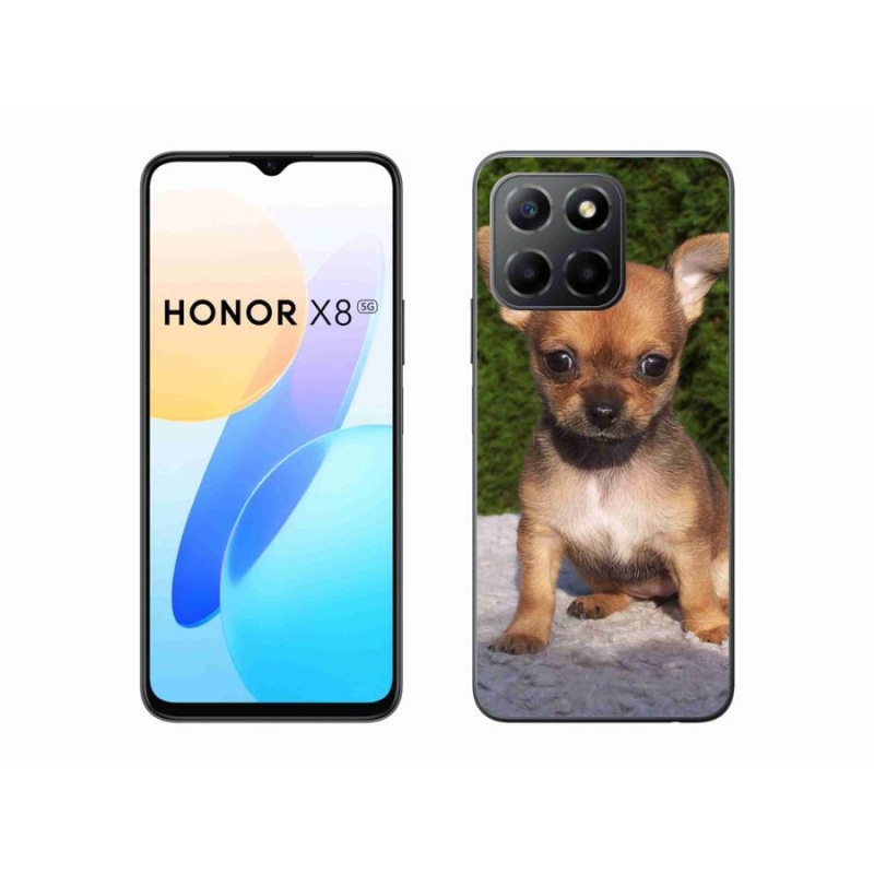 Gélový obal mmCase na mobil Honor X8 5G/Honor 70 Lite 5G - čivava 3
