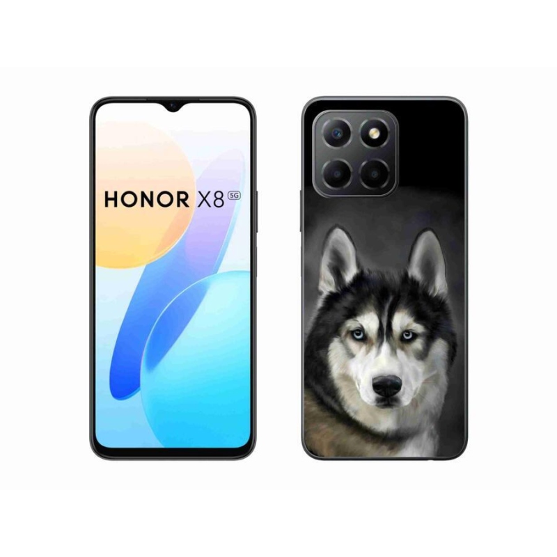 Gélový obal mmCase na mobil Honor X8 5G/Honor 70 Lite 5G - husky
