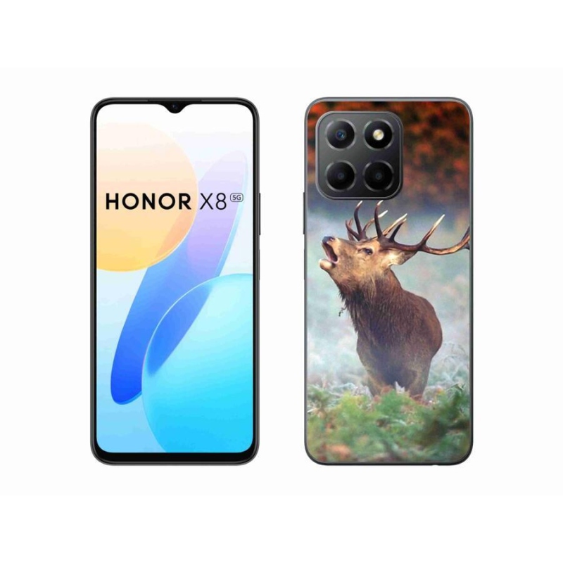 Gélový obal mmCase na mobil Honor X8 5G/Honor 70 Lite 5G - jeleň 2