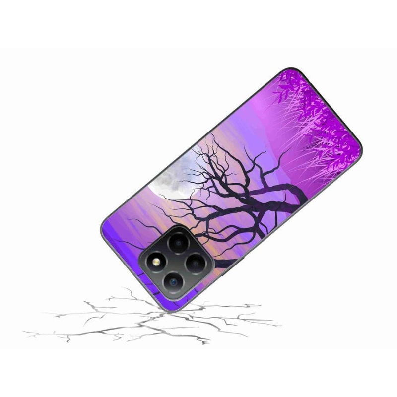 Gélový obal mmCase na mobil Honor X8 5G/Honor 70 Lite 5G - kreslený opadaný strom