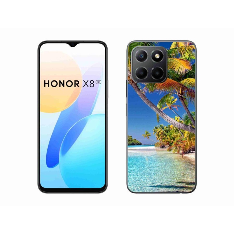 Gélový obal mmCase na mobil Honor X8 5G/Honor 70 Lite 5G - morská pláž