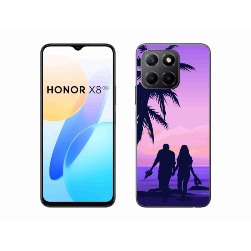 Gélový obal mmCase na mobil Honor X8 5G/Honor 70 Lite 5G - prechádzka