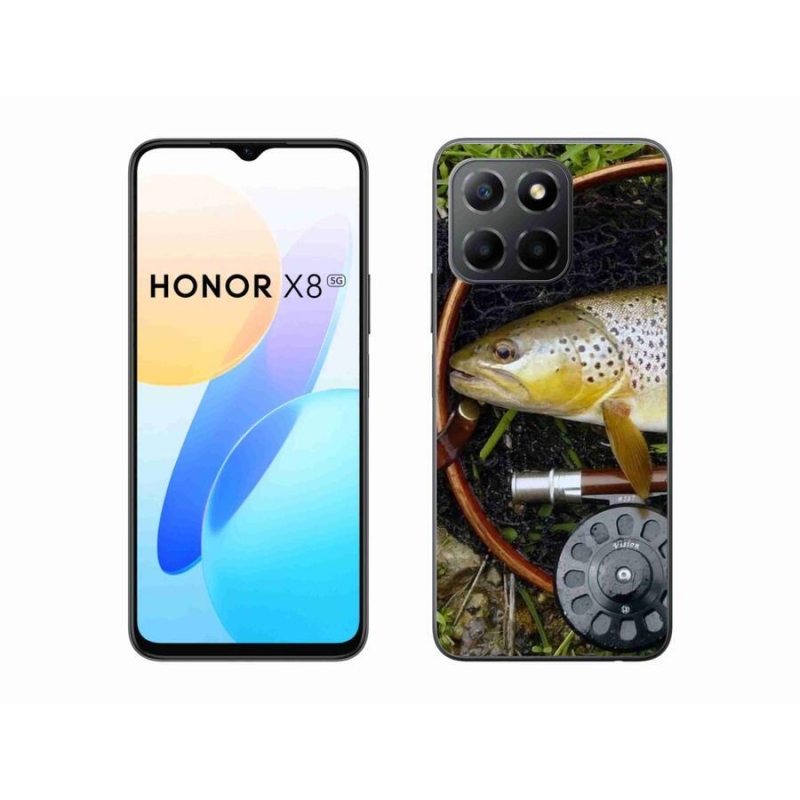 Gélový obal mmCase na mobil Honor X8 5G/Honor 70 Lite 5G - pstruh 2