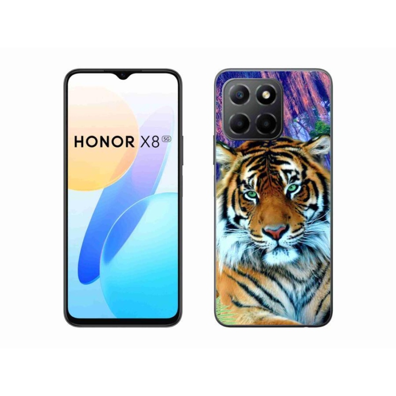 Gélový obal mmCase na mobil Honor X8 5G/Honor 70 Lite 5G - tiger