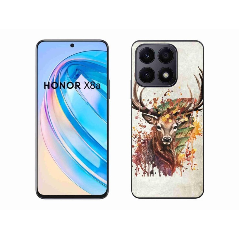 Gélový obal mmCase na mobil Honor X8a - jeleň 1