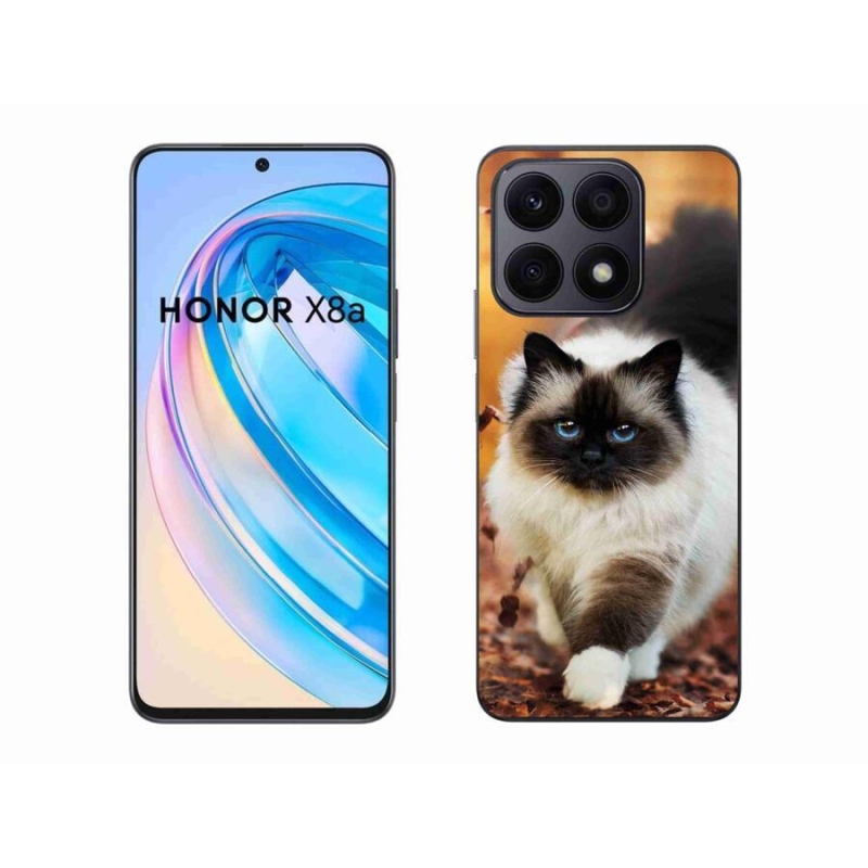 Gélový obal mmCase na mobil Honor X8a - mačka