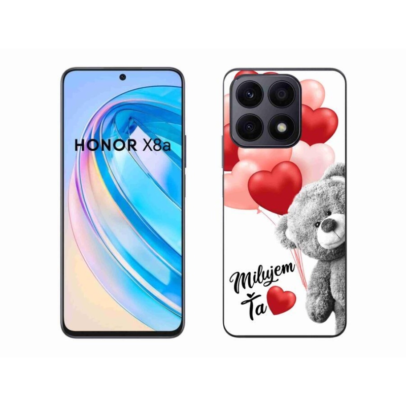 Gélový obal mmCase na mobil Honor X8a - milujem Ťa sk