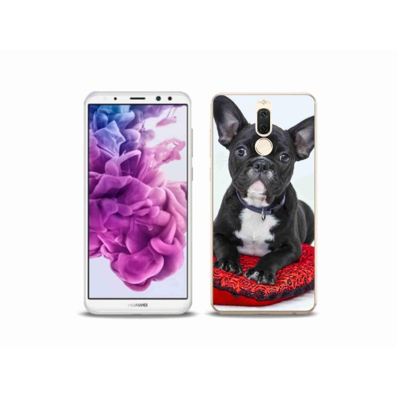 Gélový obal mmCase na mobil Huawei Mate 10 Lite - buldog