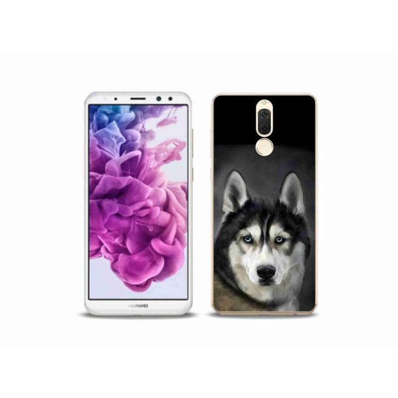 Gélový obal mmCase na mobil Huawei Mate 10 Lite - husky