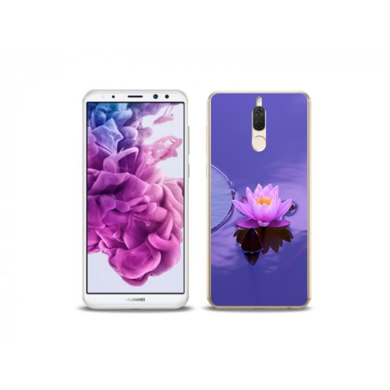 Gélový obal mmCase na mobil Huawei Mate 10 Lite - kvet na hladine