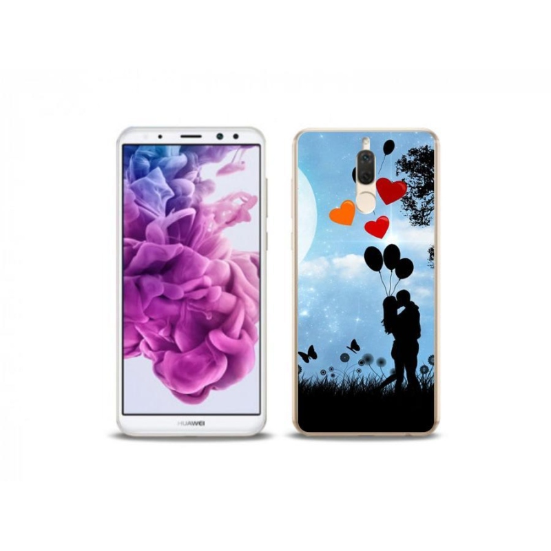 Gélový obal mmCase na mobil Huawei Mate 10 Lite - zamilovaný pár