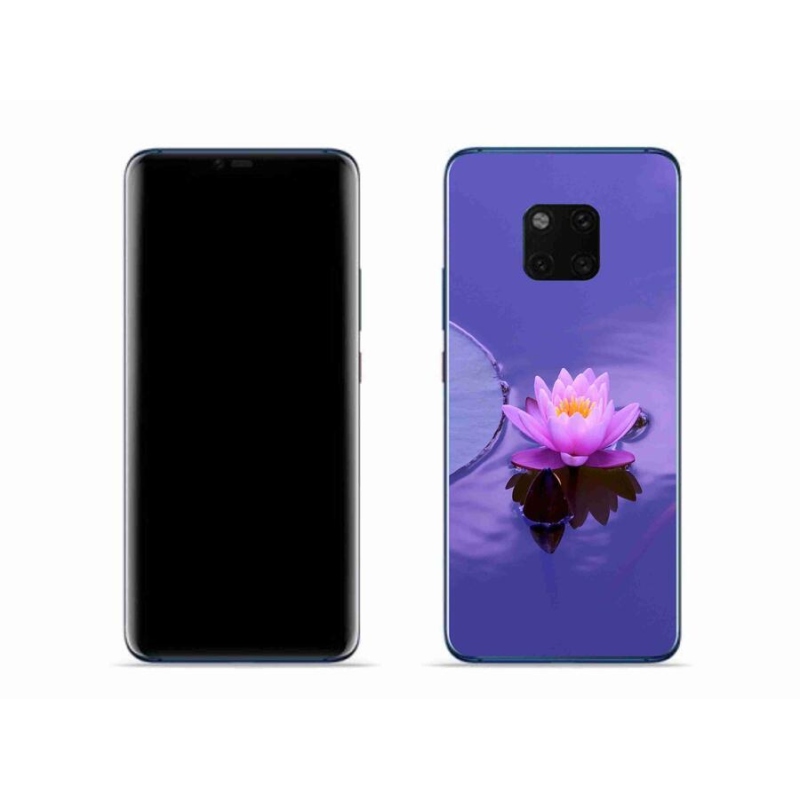 Gélový obal mmCase na mobil Huawei Mate 20 Pro - kvet na hladine