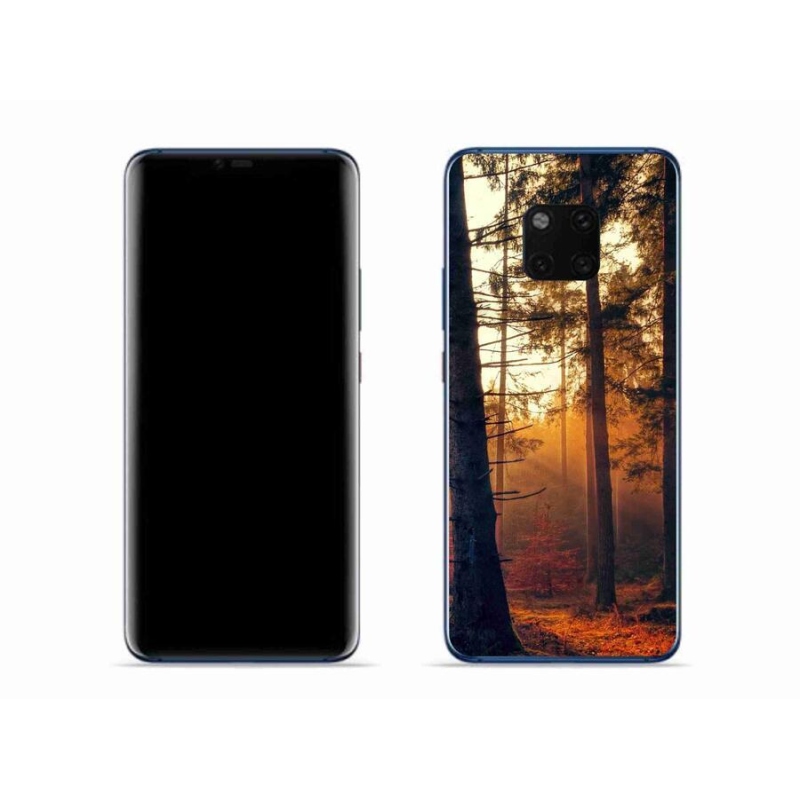 Gélový obal mmCase na mobil Huawei Mate 20 Pro - les