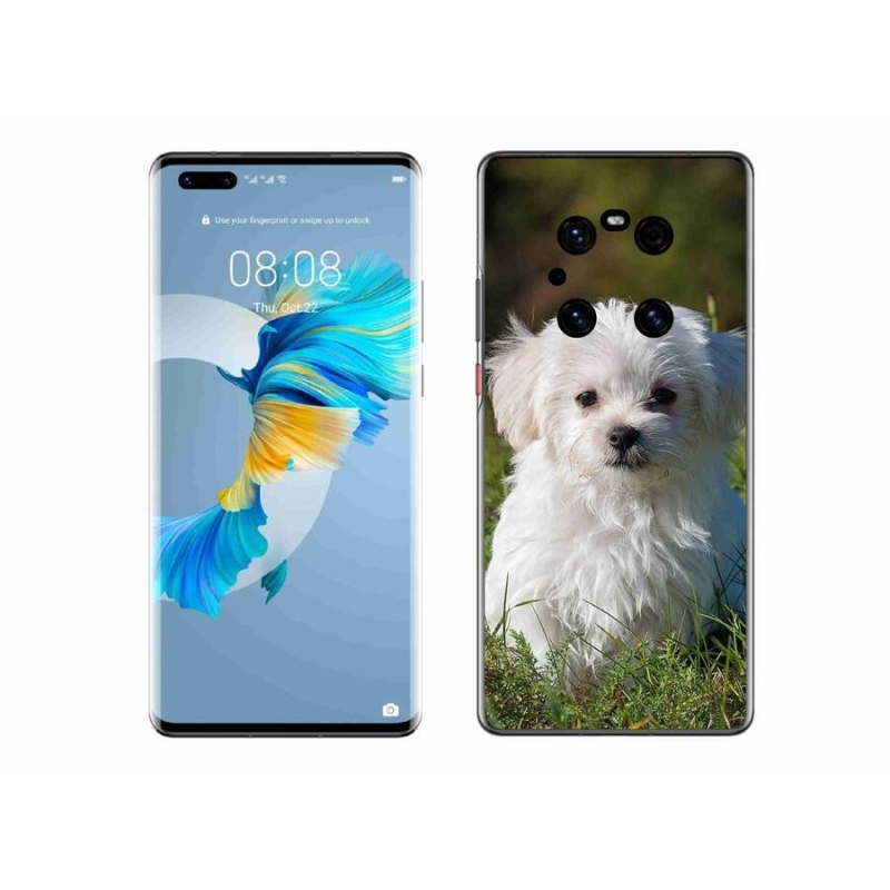 Gélový obal mmCase na mobil Huawei Mate 40 Pro - bišon