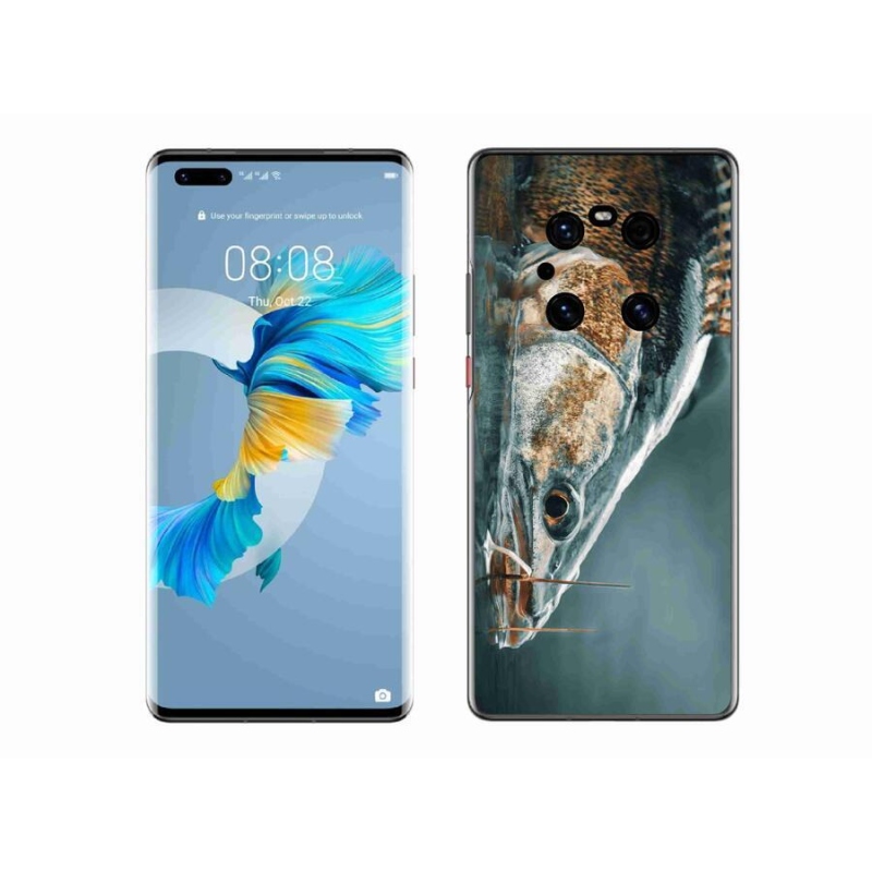 Gélový obal mmCase na mobil Huawei Mate 40 Pro - zubáč