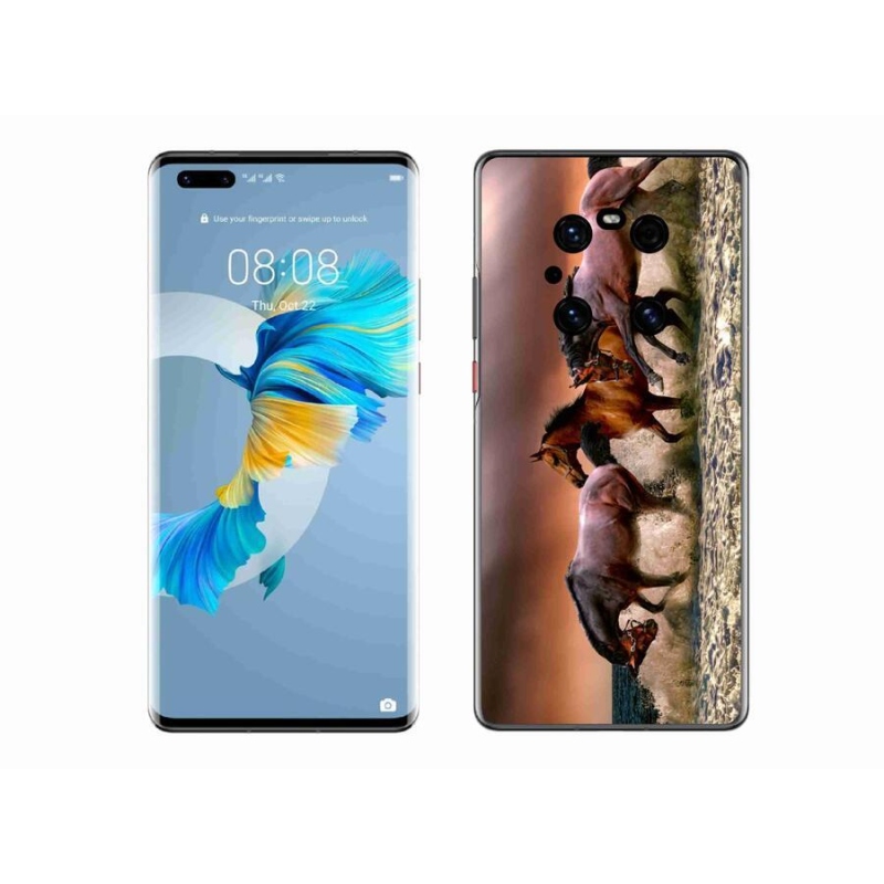 Gélový obal mmCase na mobil Huawei Mate 40 Pro - kone 1