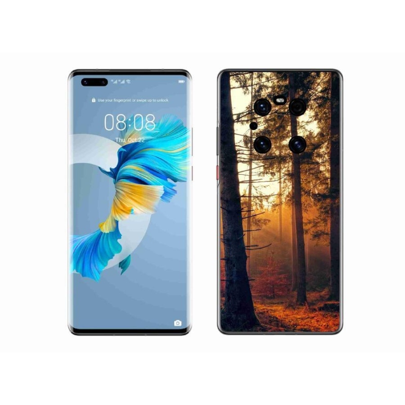 Gélový obal mmCase na mobil Huawei Mate 40 Pro - les