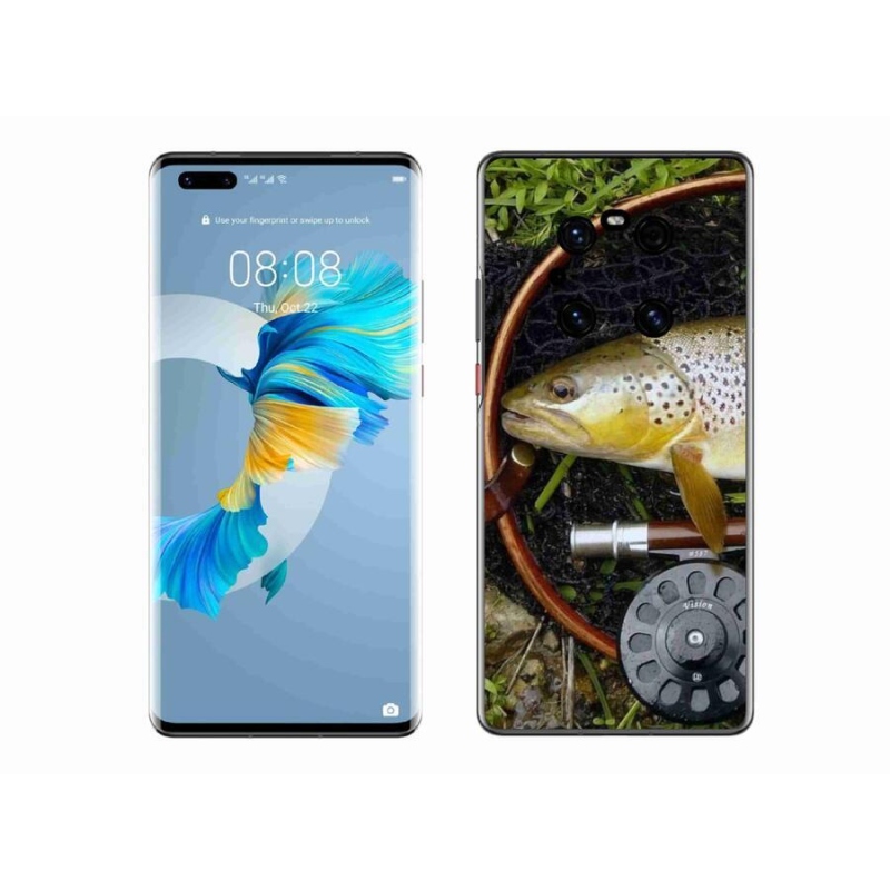 Gélový obal mmCase na mobil Huawei Mate 40 Pro - pstruh 2