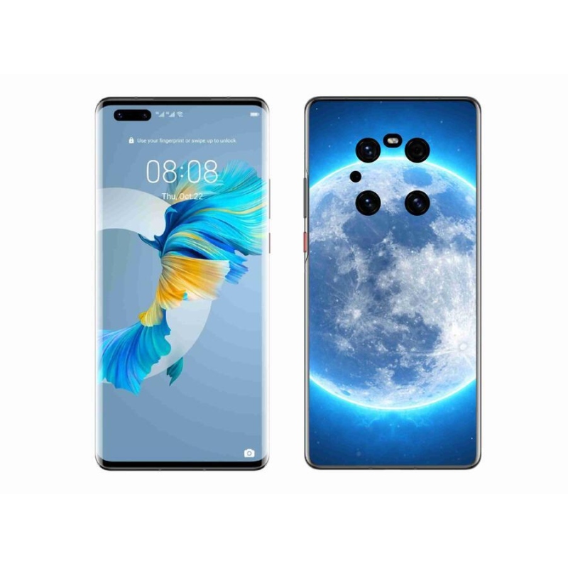 Gélový obal mmCase na mobil Huawei Mate 40 Pro - zemegule