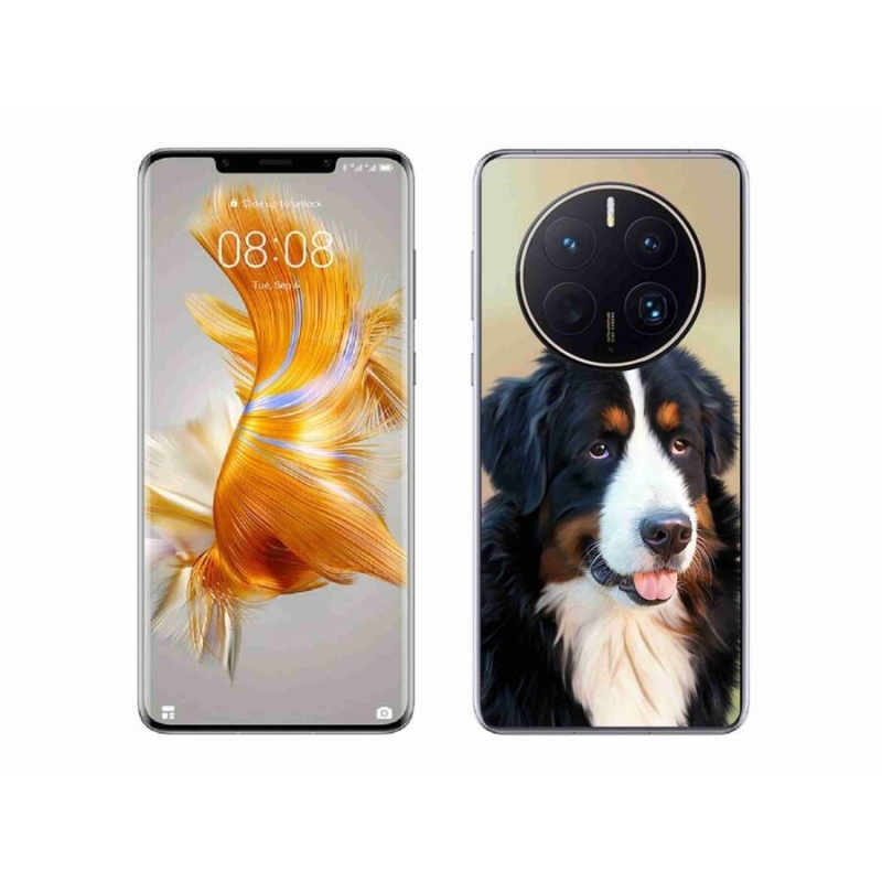 Gélový obal mmCase na mobil Huawei Mate 50 Pro - bernský salašnícky pes