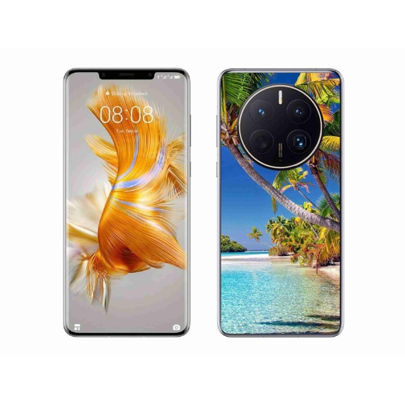 Gélový obal mmCase na mobil Huawei Mate 50 Pro - morská pláž