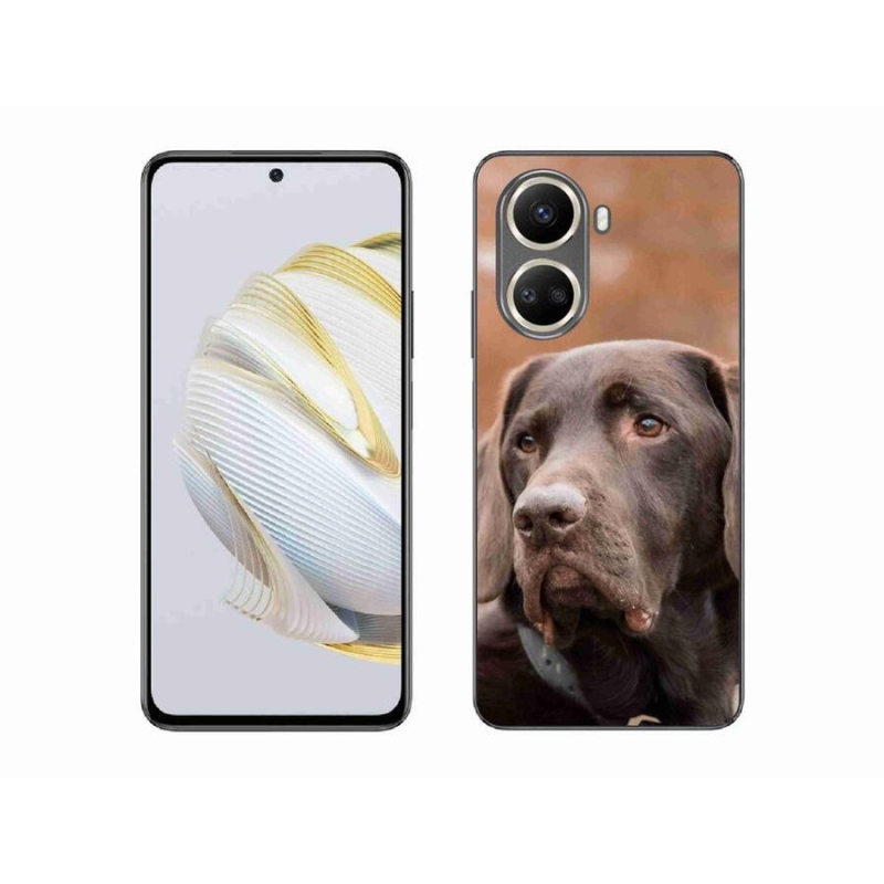 Gélový obal mmCase na mobil Huawei Nova 10 SE - hnedý labrador