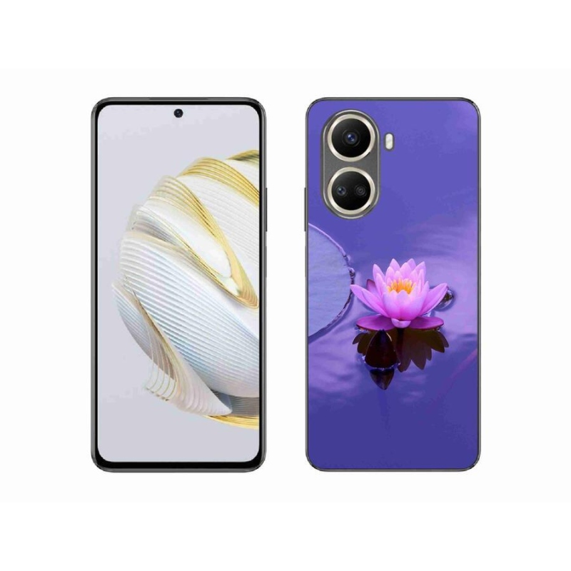 Gélový obal mmCase na mobil Huawei Nova 10 SE - kvet na hladine