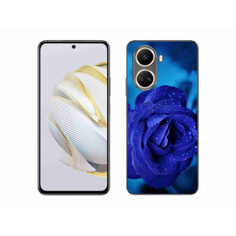 Gélový obal mmCase na mobil Huawei Nova 10 SE - modrá ruža