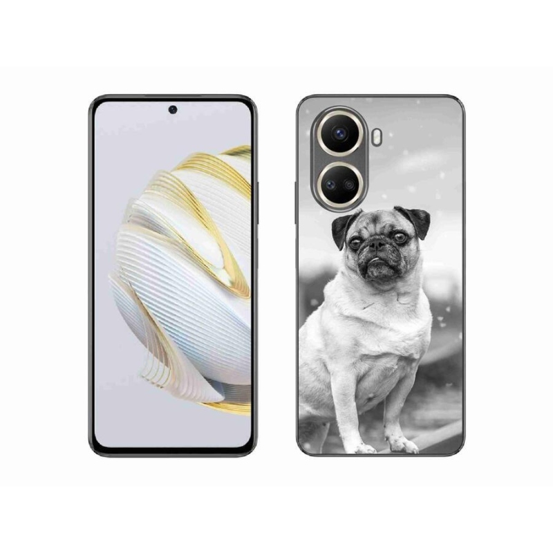 Gélový obal mmCase na mobil Huawei Nova 10 SE - mops