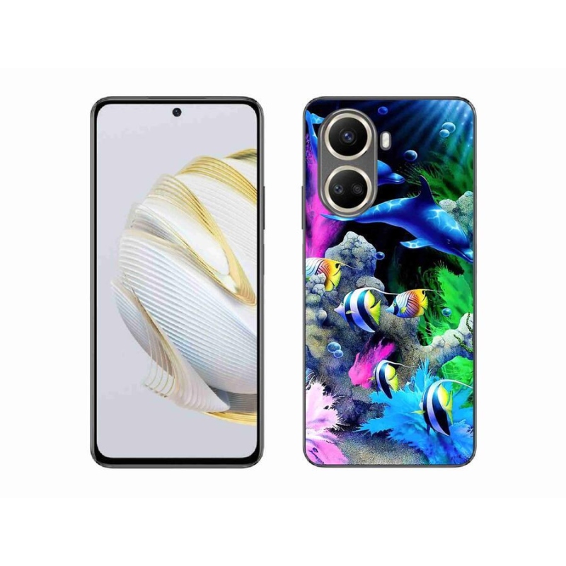 Gélový obal mmCase na mobil Huawei Nova 10 SE - morský svet