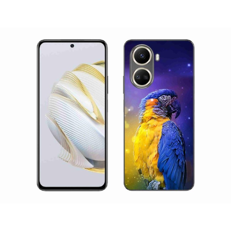 Gélový obal mmCase na mobil Huawei Nova 10 SE - papagáj ara 1