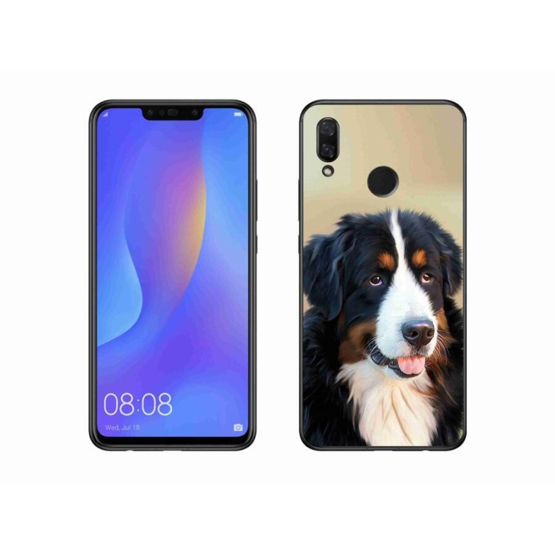 Gélový obal mmCase na mobil Huawei Nova 3 - bernský salašnícky pes