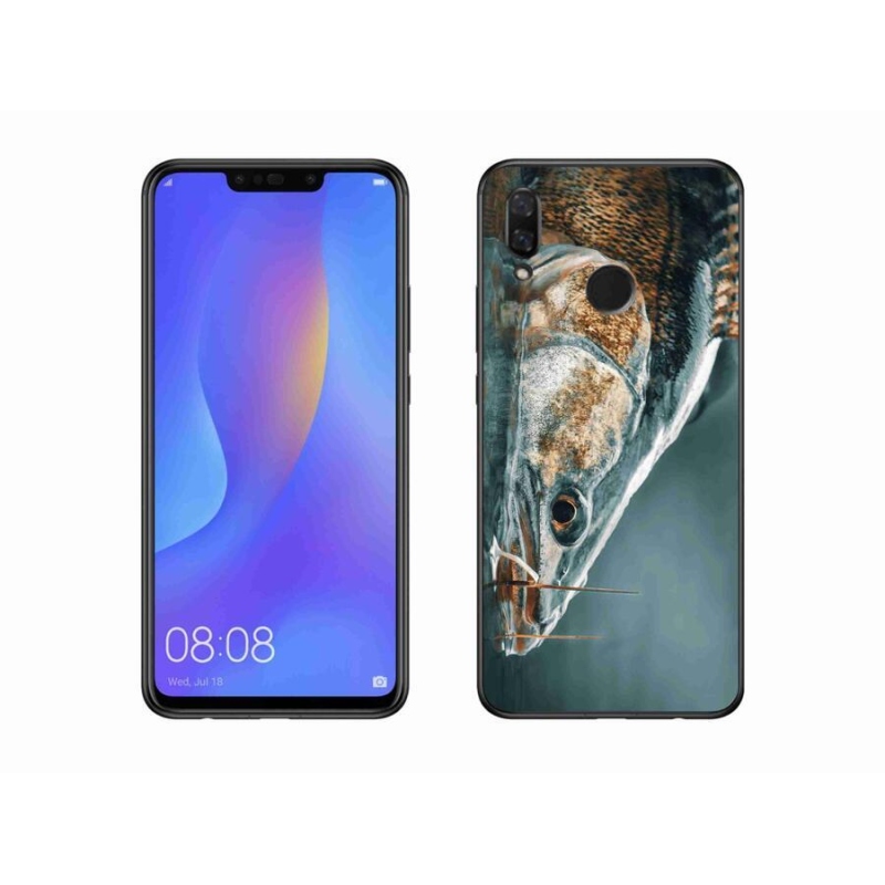 Gélový obal mmCase na mobil Huawei Nova 3 - zubáč