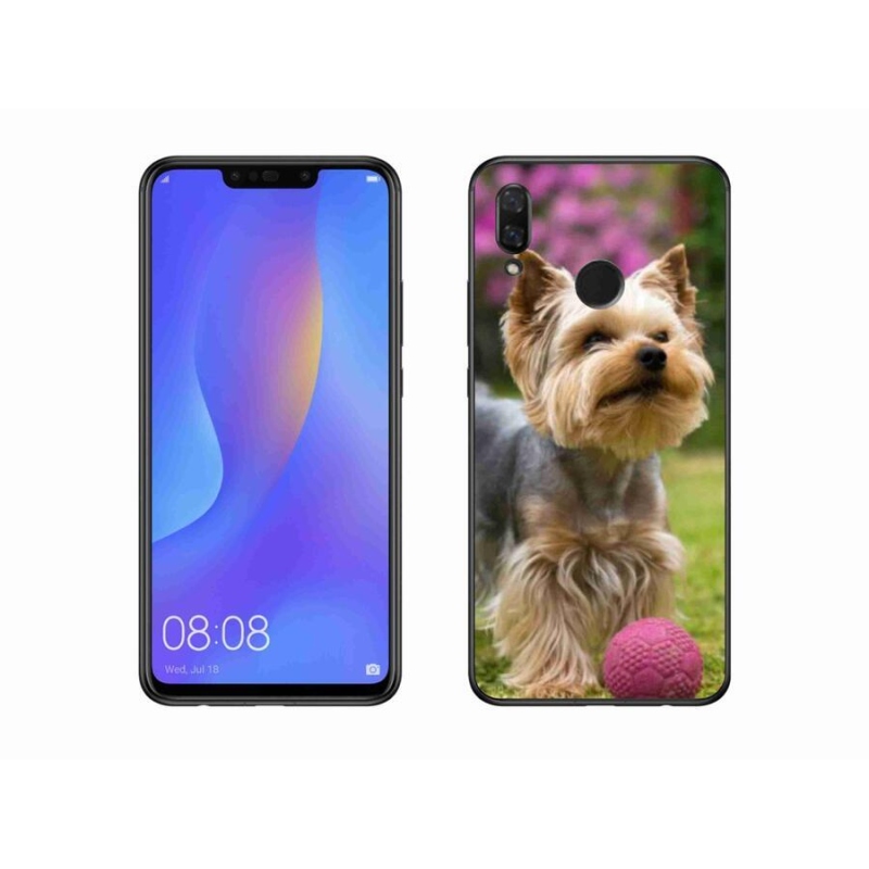 Gélový obal mmCase na mobil Huawei Nova 3 - jorkšír 4