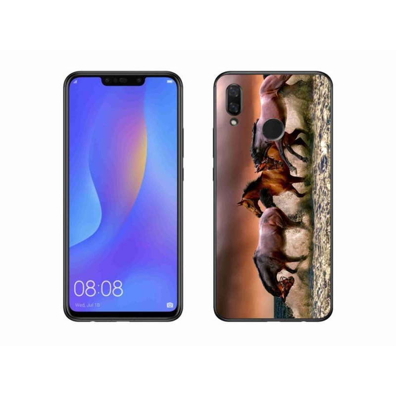 Gélový obal mmCase na mobil Huawei Nova 3 - kone 1