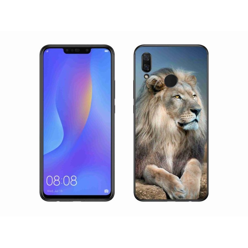 Gélový obal mmCase na mobil Huawei Nova 3 - lev 1